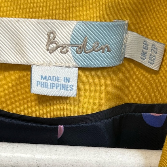 Boden Mustard Yellow Women's Blazer - Picture 3 of 8